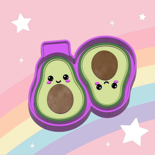 Cute avocado Vent mold