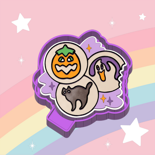 Spooky cookies (Full sized mold)