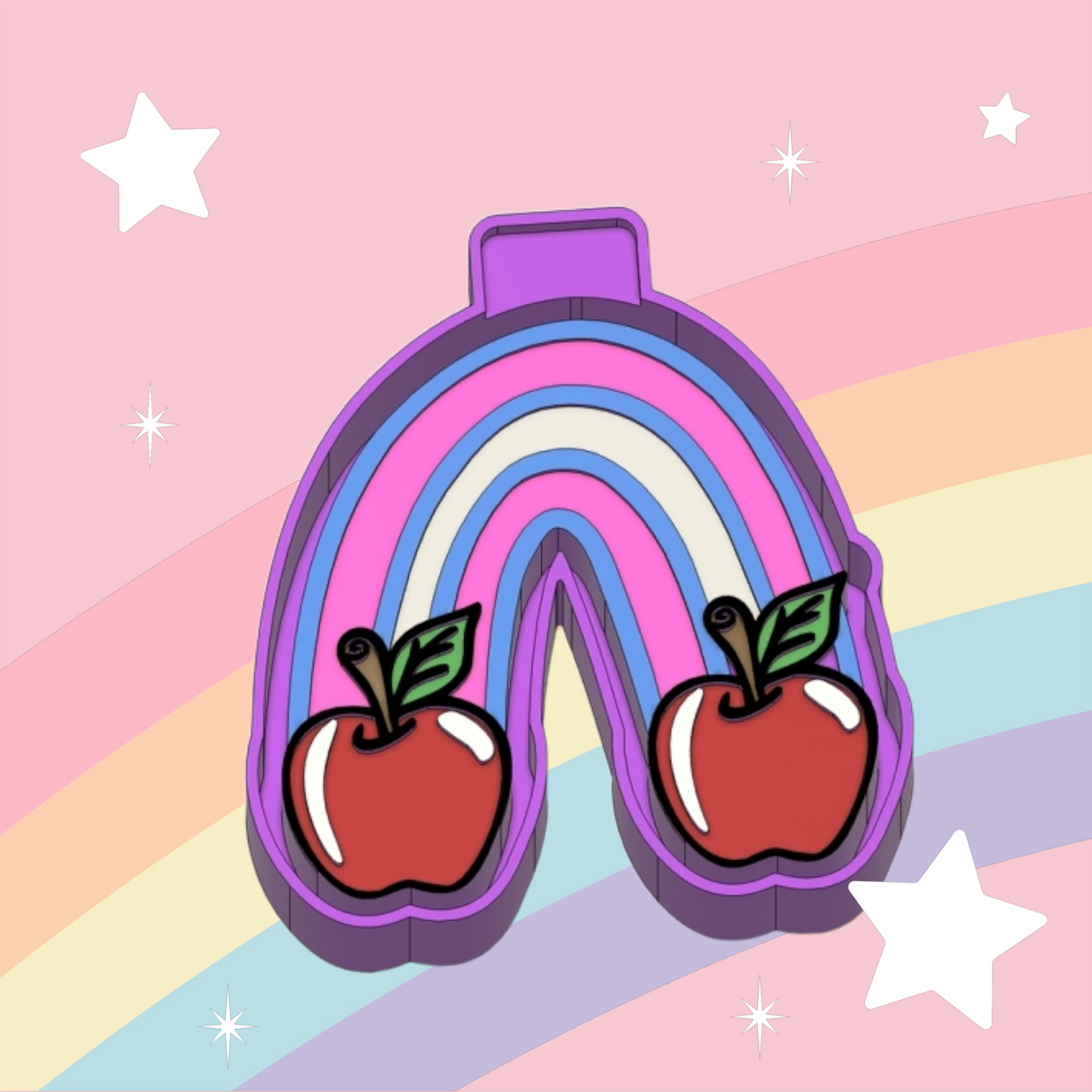 Rainbow apple (Full sized mold)